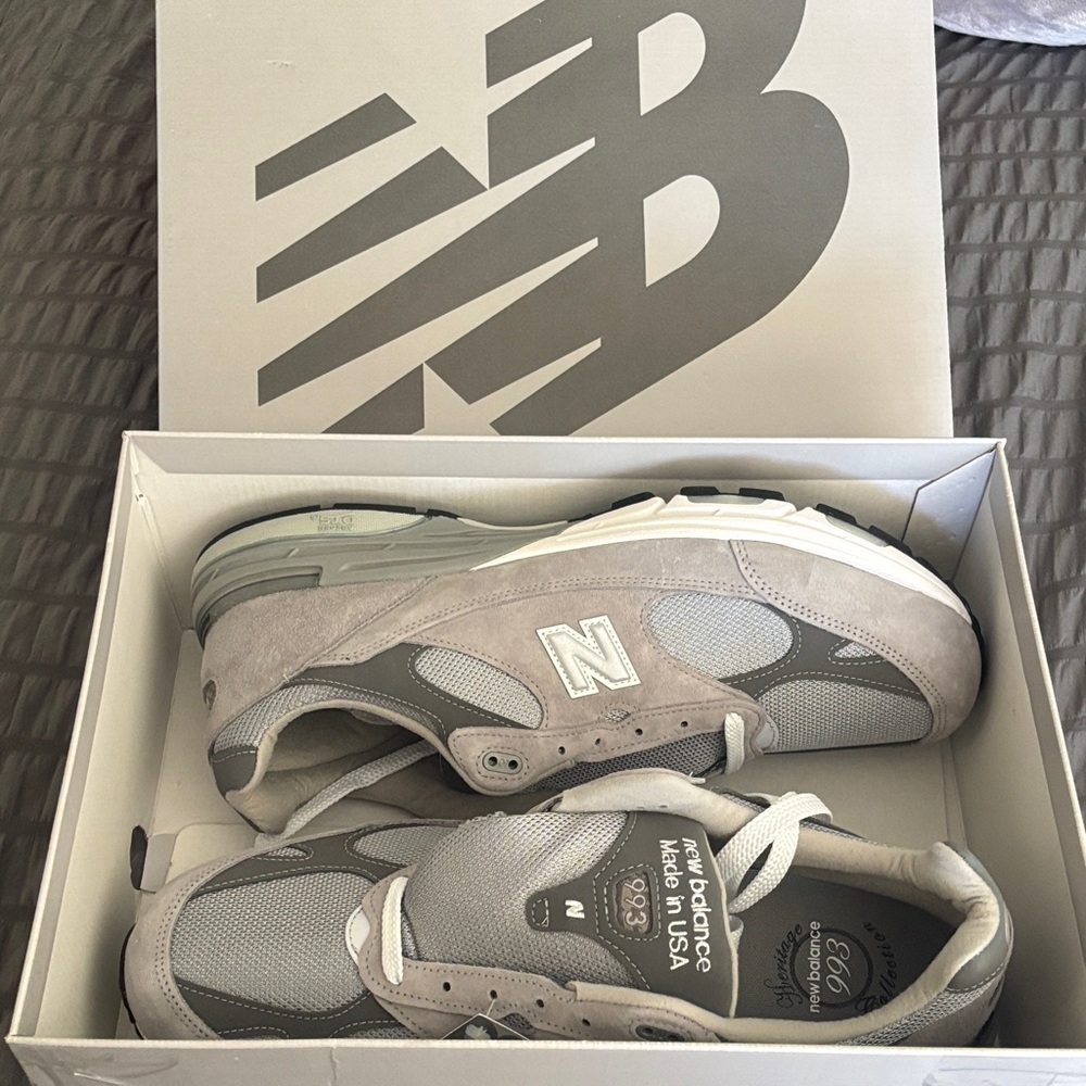 New Balance 993 Made in USA Grey XMR993GL Men’s Size 16 2E Wide NEW w/Tags & Box